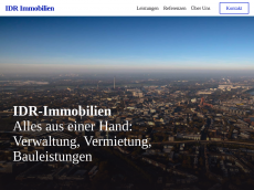 Screenshot von idr-immobilien.de
