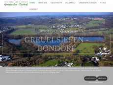 Screenshot der Domain ig-greuelsiefen-dondorf.de