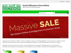 Screenshot der Domain ihr-golfshop.de