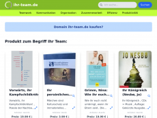 Screenshot der Domain ihr-team.de