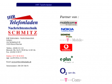 Screenshot der Domain ihr-telefonladen.de