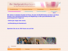 Screenshot der Domain ihrheilpraktikerteam.de