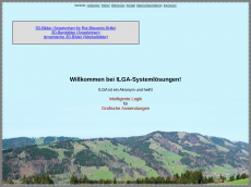 Screenshot der Domain ilga.de