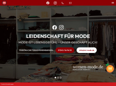 Screenshot der Domain imi-mode.de