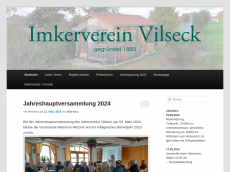 Screenshot der Domain imker-vilseck.de