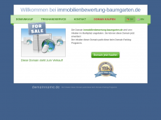 Screenshot der Domain immobilienbewertung-baumgarten.de