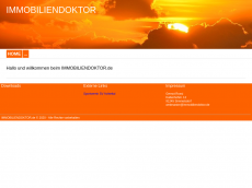 Screenshot der Domain immobiliendoktor.de
