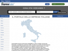 Screenshot der Domain impresaitalia.info