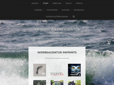 Screenshot der Domain imprints.de