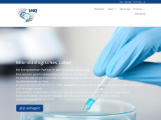 Screenshot der Domain imq-gmbh.de