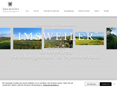Screenshot der Domain imsweiler.de