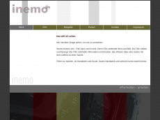 Screenshot der Domain inemo-film.de