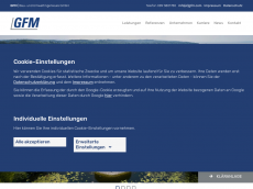 Screenshot der Domain ingenieurbuero-gfm.de