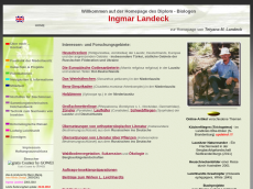 Screenshot der Domain ingmar-landeck.de