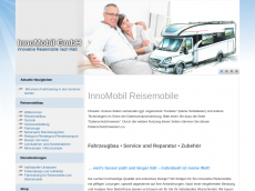 Screenshot der Domain innomobil.de