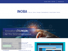 Screenshot der Domain inoba.de