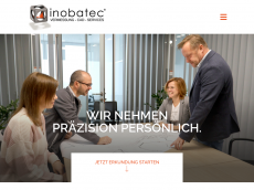 Screenshot der Domain inobatec.de