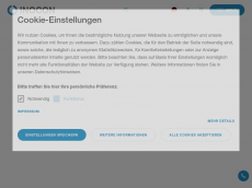 Screenshot der Domain inocon.de