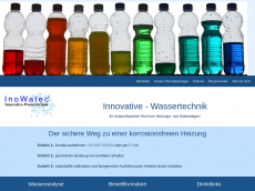 Screenshot der Domain inowatec.de