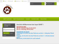 Screenshot der Domain input-barf.de