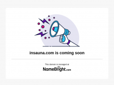 Screenshot der Domain insauna.com