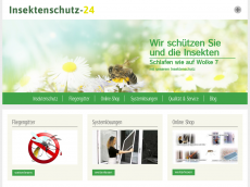 Screenshot der Domain insektengitter-24.de