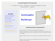 Screenshot der Domain insektengitter-buchberger.de