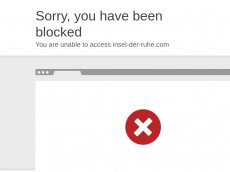 Screenshot der Domain insel-der-ruhe.com