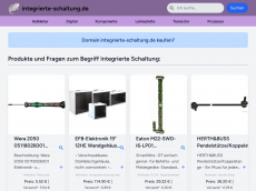Screenshot der Domain integrierte-schaltung.de