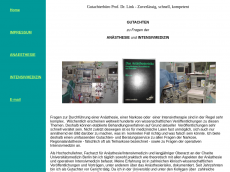 Screenshot der Domain intensivmedizin-gutachten.de
