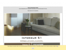 Screenshot der Domain interieur51.de