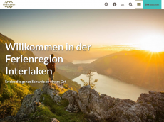 Screenshot der Domain interlaken.ch