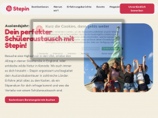 Screenshot der Domain internationales-abitur.de