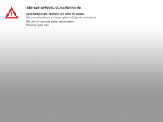 Screenshot der Domain internet-school-of-medicine.de