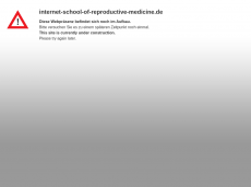 Screenshot der Domain internet-school-of-reproductive-medicine.de