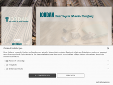 Screenshot der Domain iordan-fliesenlaeger.de