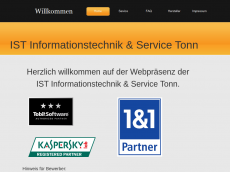 Screenshot der Domain is-tonn.de