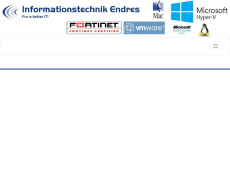 Screenshot der Domain it-endres.de