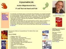 Screenshot der Domain it-journalist.de