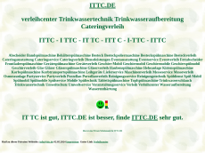 Screenshot der Domain ittc.de