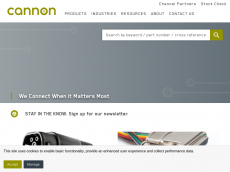 Screenshot der Domain ittcannon.com
