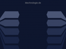 Screenshot der Domain ittechnologie.de