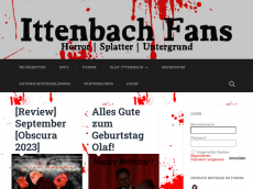 Screenshot der Domain ittenbach-fans.de
