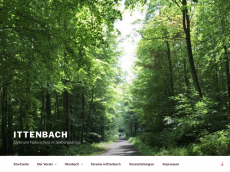 Screenshot der Domain ittenbach-online.de