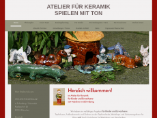 Screenshot der Domain kinderkeramik.de
