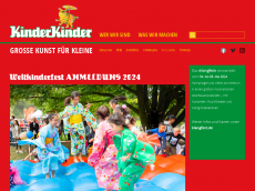 Screenshot der Domain kinderkinder.de