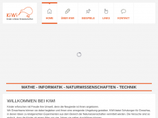 Screenshot der Domain kiwi-bonn.de