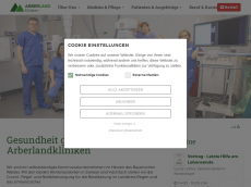 Screenshot der Domain kkhzwiesel.de