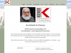 Screenshot der Domain kkiener.de