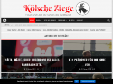 Screenshot der Domain koelsche-ziege.de